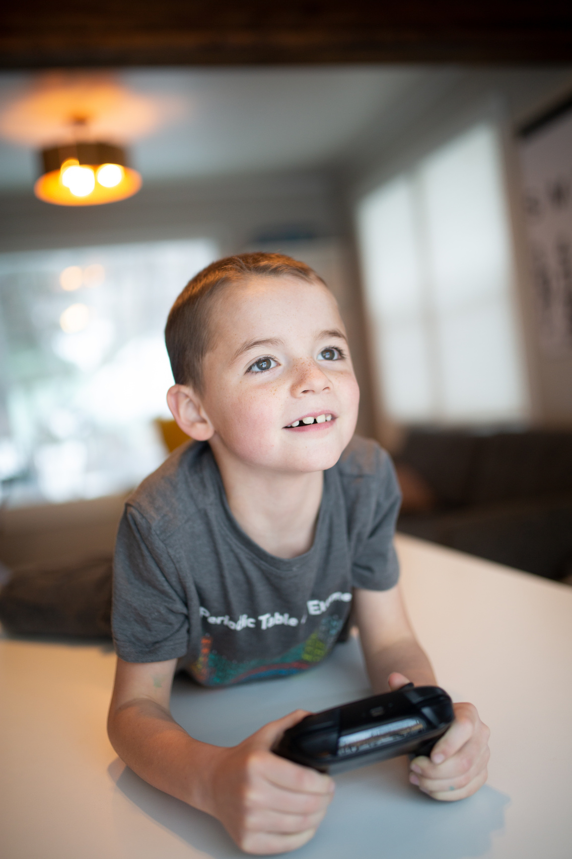 Little Boy Playing Video Games