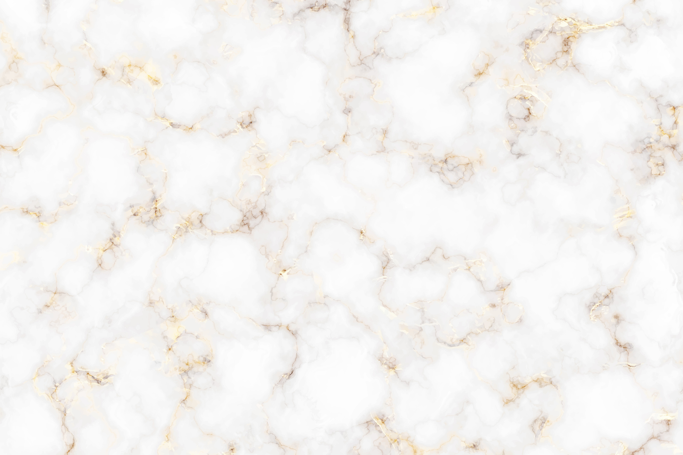 Marble texture background in gold and white